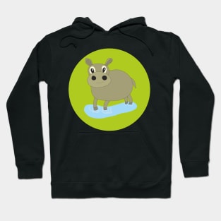 Funny hippo Hoodie